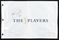 Jason Day Signed The Players Championship Tournament Golf Pin Flag Inscribed "2016" (JSA) at PristineAuction.com