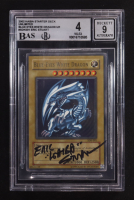 Eric Stuart Signed Blue Eyes White Dragon Unlimited 2002 Kaiba Starter Deck Unlimited #SDK001 UR (BGS 4 | Auto Grade BGS 9) at PristineAuction.com
