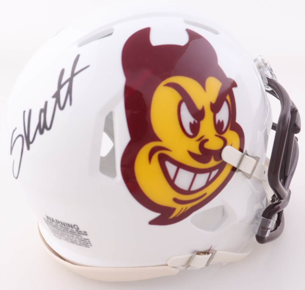 Cam Skattebo Signed Arizona State Sun Devils Speed Mini Helmet (JSA) at PristineAuction.com Cam Skattebo Signed Arizona State Sun Devils Speed Mini Helmet (JSA) at PristineAuction.com