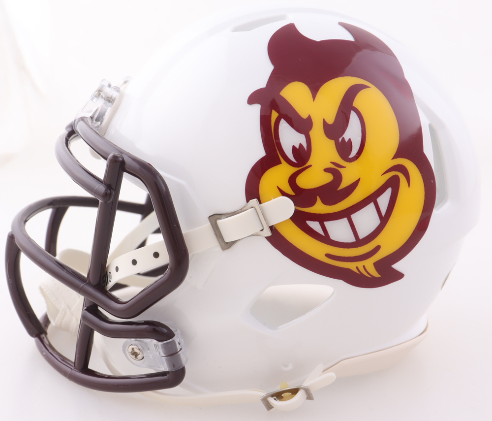 Cam Skattebo Signed Arizona State Sun Devils Speed Mini Helmet (JSA) at PristineAuction.com Cam Skattebo Signed Arizona State Sun Devils Speed Mini Helmet (JSA) at PristineAuction.com