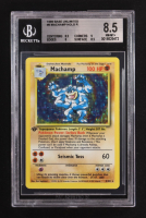 Machamp 1999 Pokemon Base Unlimited #8 Holo R (BGS 8.5) at PristineAuction.com