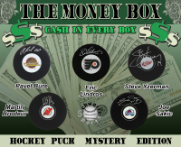 $$ THE MONEY BOX $$ Hockey Hall of Famer Signed Puck Mystery Box - Series 5 (Limited to 150) - Schwartz Sports at PristineAuction.com