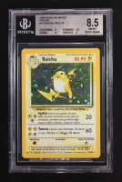 Raichu 1999 Pokemon Base Unlimited Italian #14 Holo R (BGS 8.5) at PristineAuction.com