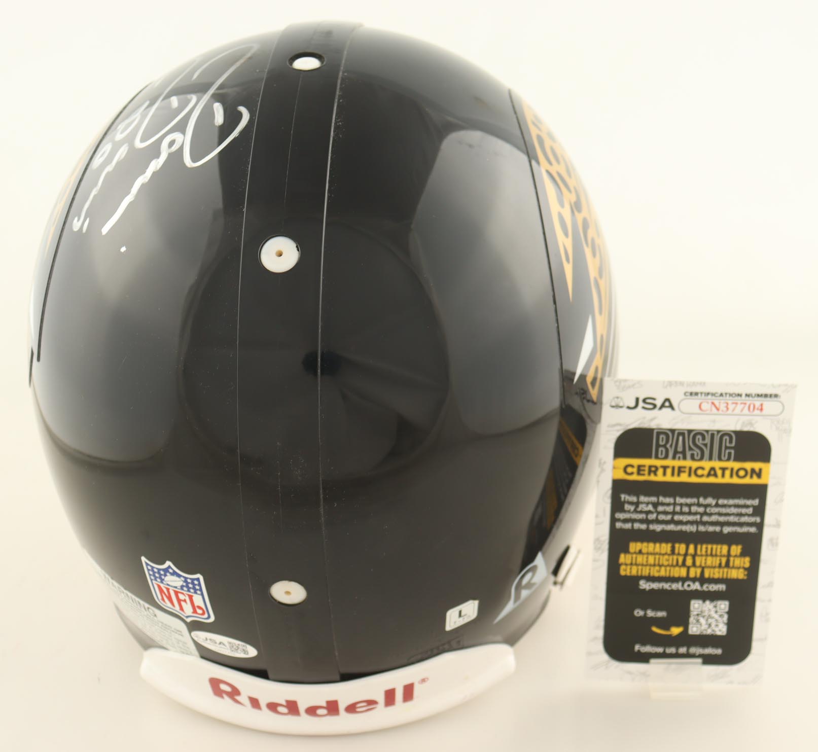 Donovin Darius Signed Jaguars Authentic On-Field Full-Size Helmet (JSA) at PristineAuction.com Donovin Darius Signed Jaguars Authentic On-Field Full-Size Helmet (JSA) at PristineAuction.com