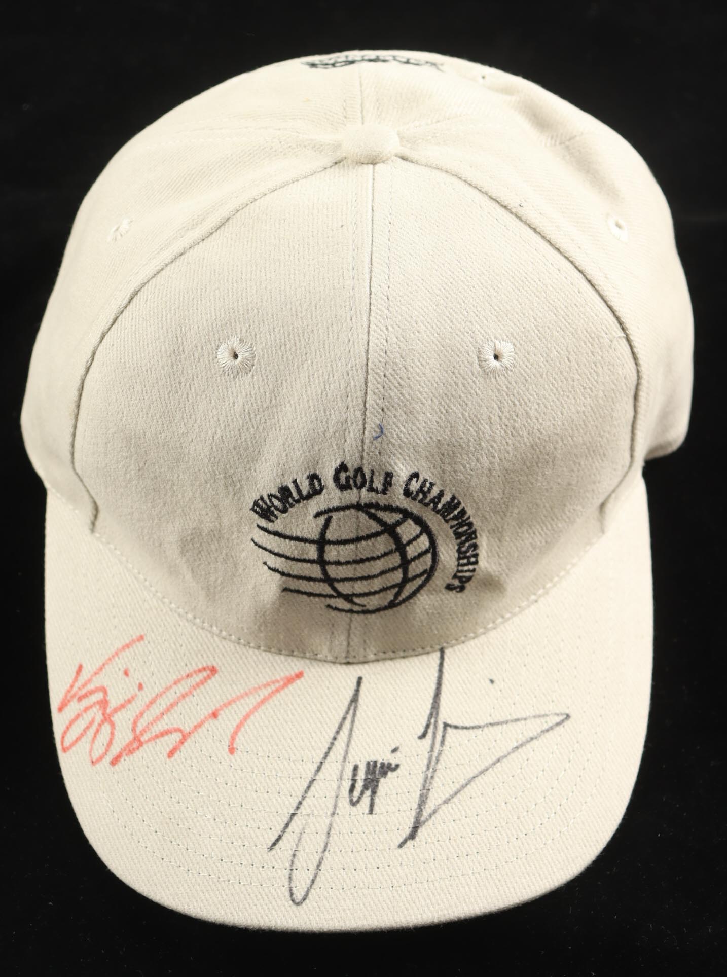 Vijay Singh & Sergio Garcia Signed World Golf Championship Adjustable Hat (JSA) at PristineAuction.com Vijay Singh & Sergio Garcia Signed World Golf Championship Adjustable Hat (JSA) at PristineAuction.com