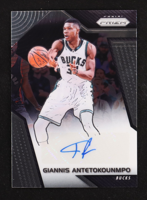 Giannis Antetokounmpo 2017-18 Panini Prizm #47 at PristineAuction.com Giannis Antetokounmpo 2017-18 Panini Prizm #47 at PristineAuction.com