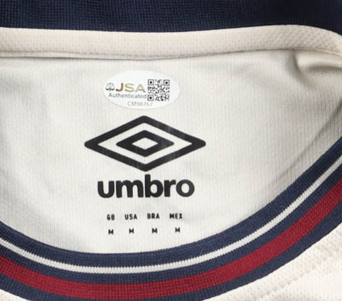 Axel Disasi Signed West Ham United F.C. Umbro Authentic Jersey (JSA) at PristineAuction.com Axel Disasi Signed West Ham United F.C. Umbro Authentic Jersey (JSA) at PristineAuction.com