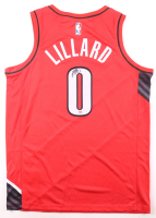 Damian Lillard Signed Trail Blazers Jordan Authentic Jersey (PSA) at PristineAuction.com