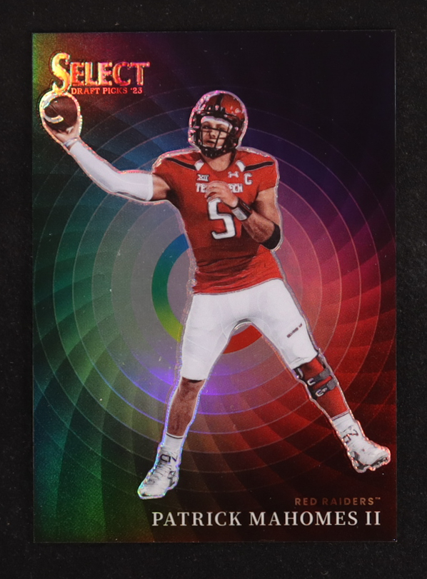 Patrick Mahomes II 2023 Select Draft Picks Color Wheel #1 at PristineAuction.com Patrick Mahomes II 2023 Select Draft Picks Color Wheel #1 at PristineAuction.com