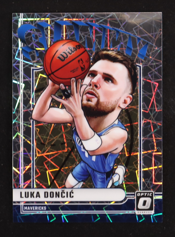 Luka Doncic 2024-25 Donruss Optic Slammy! #1 at PristineAuction.com Luka Doncic 2024-25 Donruss Optic Slammy! #1 at PristineAuction.com