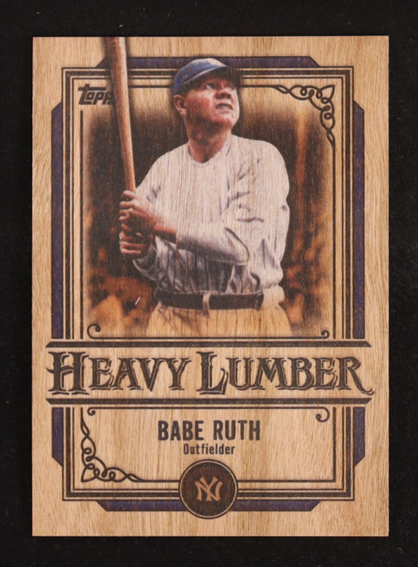 Babe Ruth 2025 Topps Heavy Lumber #HL26 at PristineAuction.com Babe Ruth 2025 Topps Heavy Lumber #HL26 at PristineAuction.com