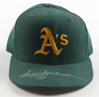 Reggie Jackson Signed Athletics Fitted Hat (JSA) at PristineAuction.com