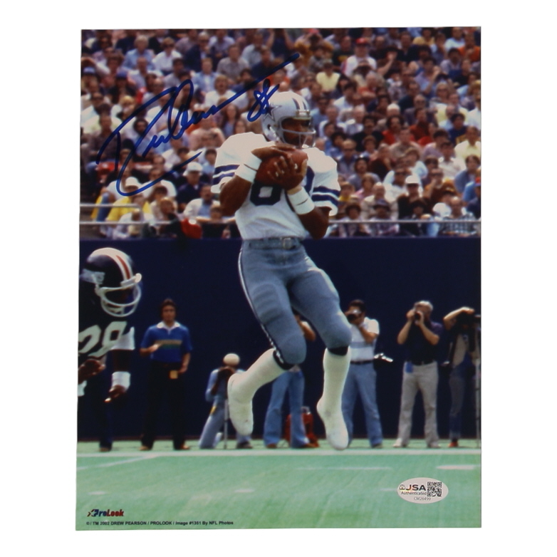 Drew Pearson Signed Cowboys 8x10 Photo (JSA) at PristineAuction.com Drew Pearson Signed Cowboys 8x10 Photo (JSA) at PristineAuction.com