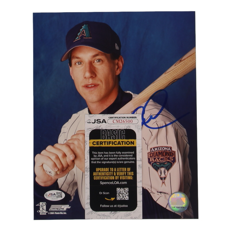 Craig Counsell Signed Diamondbacks 8x10 Photo (JSA) at PristineAuction.com Craig Counsell Signed Diamondbacks 8x10 Photo (JSA) at PristineAuction.com