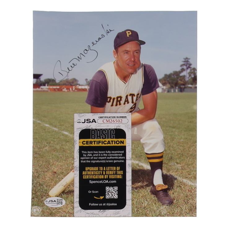 Bill Mazeroski Signed Pirates 8x10 Photo (JSA) at PristineAuction.com Bill Mazeroski Signed Pirates 8x10 Photo (JSA) at PristineAuction.com