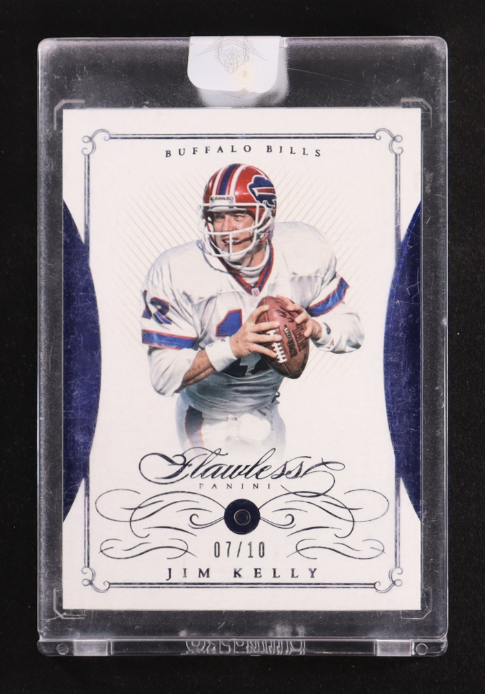 Jim Kelly 2015 Panini Flawless Sapphire #61 #7/10 at PristineAuction.com Jim Kelly 2015 Panini Flawless Sapphire #61 #7/10 at PristineAuction.com