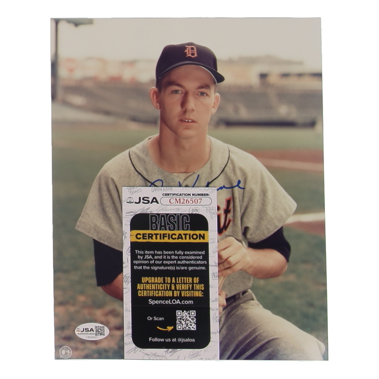 Al Kaline Signed Tigers 8x10 Photo (JSA) at PristineAuction.com Al Kaline Signed Tigers 8x10 Photo (JSA) at PristineAuction.com