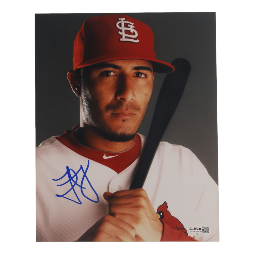 Felipe Lopez Signed Cardinals 8x10 Photo (JSA) at PristineAuction.com