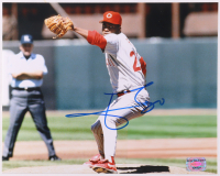 Jose Rijo Signed Reds 8x10 Photo (Wilder Side of Sports) at PristineAuction.com