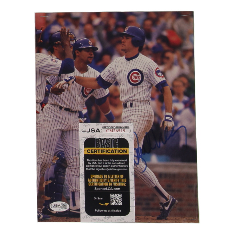 Ryne Sandberg Signed Cubs 8x11 Photo (JSA) at PristineAuction.com Ryne Sandberg Signed Cubs 8x11 Photo (JSA) at PristineAuction.com