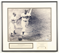 Duke Snider Signed Dodgers Custom Framed Photo Display (JSA) at PristineAuction.com