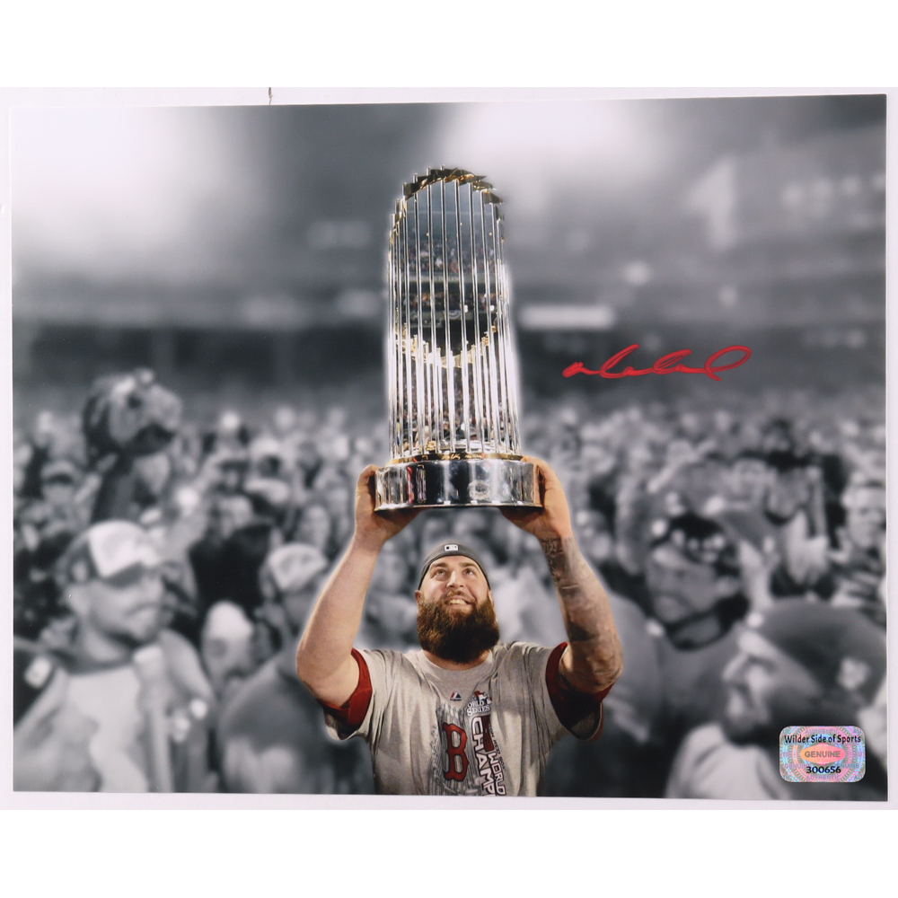 Mike Napoli Signed Red Sox 8x10 Photo (Wilder Side of Sports) at PristineAuction.com