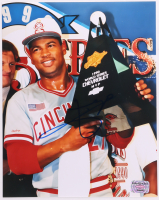 Jose Rijo Signed Reds 8x10 Photo (Wilder Side of Sports) at PristineAuction.com