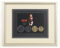 "John Wick: Chapter 4" Custom Framed Photo Display with (4) Continental Opening Night Only Coin Set at PristineAuction.com