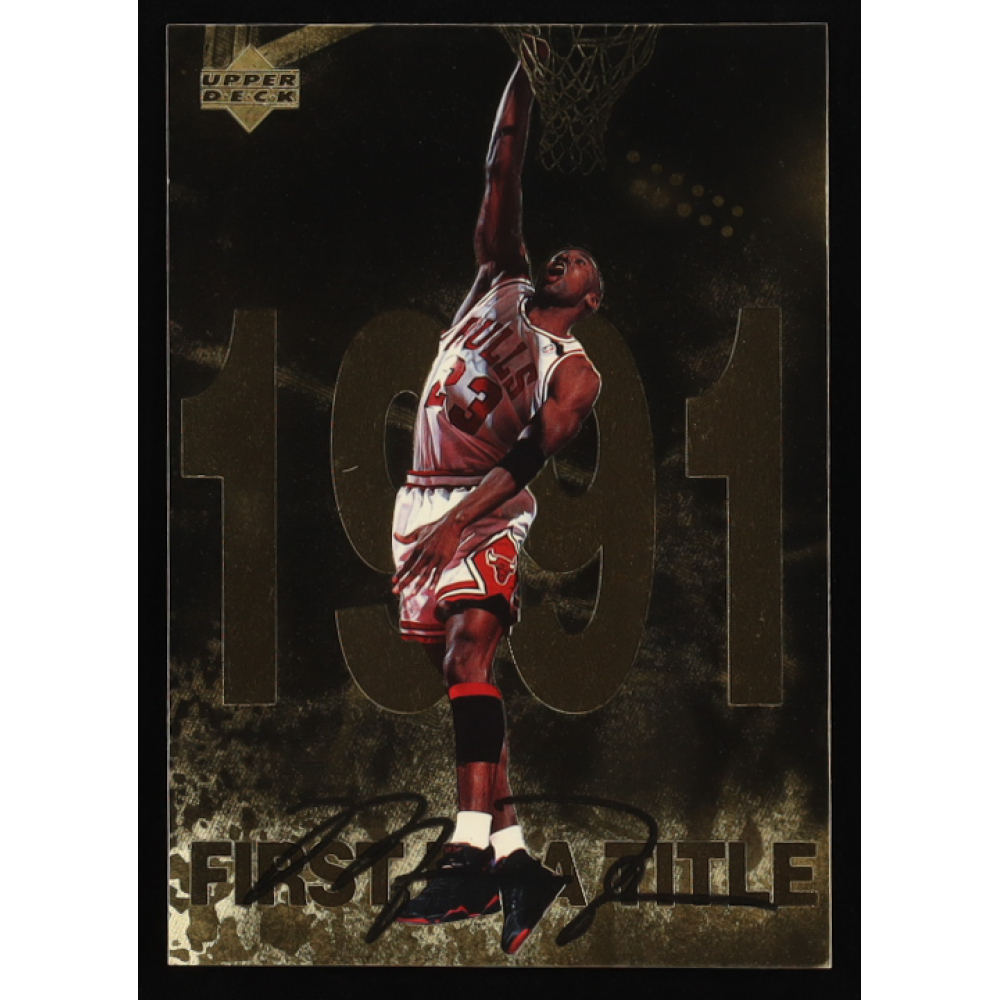Michael Jordan 1998 Upper Deck Michael Jordan Gatorade Jumbo #7 at PristineAuction.com