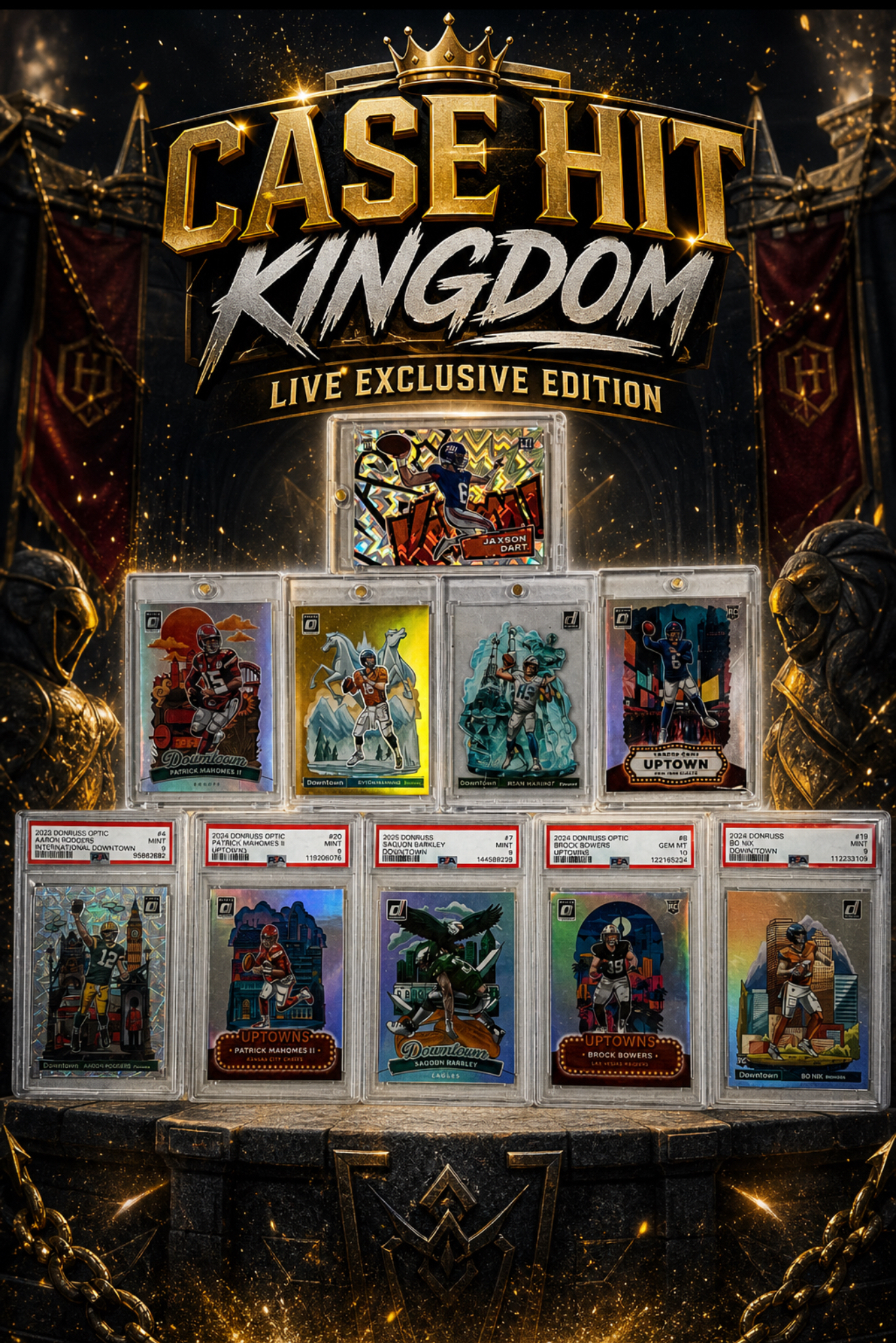 CASE HIT KINGDOM – KABOOM • DOWNTOWN • UPTOWN EDITION Mystery Box at PristineAuction.com CASE HIT KINGDOM – KABOOM • DOWNTOWN • UPTOWN EDITION Mystery Box at PristineAuction.com
