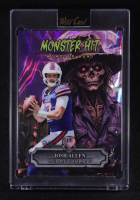 Josh Allen 2025 Wild Card Monster Hit Monster Hunt Scarecrow Purple Lava #MHCSJA #1/1 at PristineAuction.com