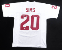 Billy Sims Signed Jersey Inscribed "78 Heisman" (JSA) at PristineAuction.com
