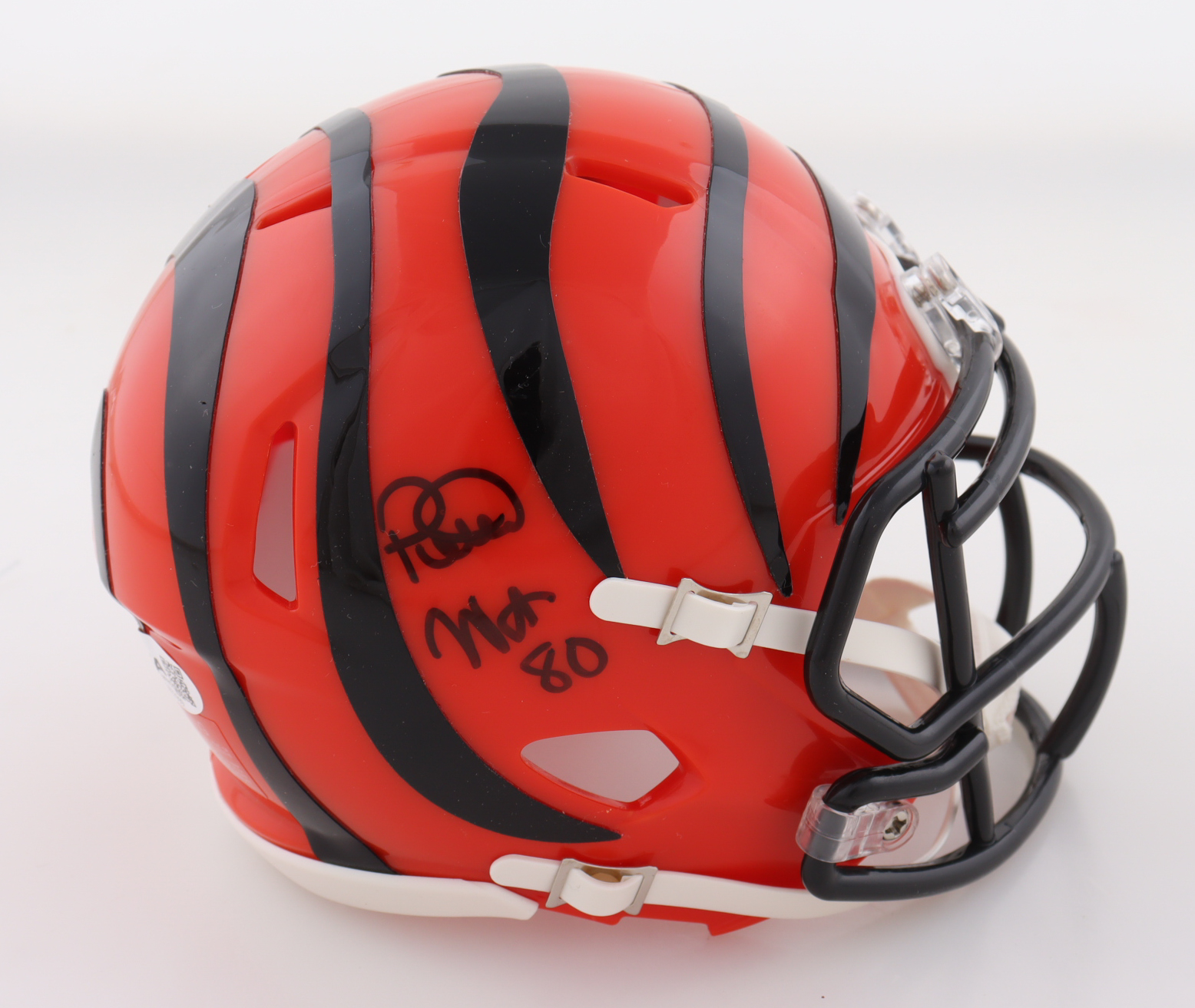 Peter Warrick Signed Bengals Speed Mini Helmet (JSA) at PristineAuction.com Peter Warrick Signed Bengals Speed Mini Helmet (JSA) at PristineAuction.com