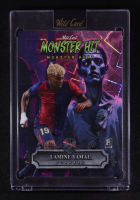 Lamine Yamal 2025 Wild Card Monster Hit Monster Hunt Purple Lasers Undead #MHCZLY #1/1 RC at PristineAuction.com