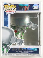 Jos&eacute; M. Hern&aacute;ndez Signed "MTV" #201 MTV Moon Person Funko Pop! Vinyl Figure Inscribed Inscribed "STS-128" (JSA) at PristineAuction.com