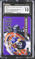 Peyton Manning 2024 Wild Card Qb1 On The Clock Purple #OCWPLPM3 #20/25 (CGC 10) at PristineAuction.com