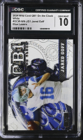 Jared Goff 2024 Wild Card OB1 On The Clock Lazer White #OCWWHJG1 #1/1 (CGC 10) at PristineAuction.com