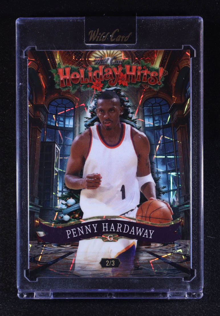 Penny Hardaway 2025 Wild Card Holiday Hits Christmas House Laser #PH #2/3 at PristineAuction.com Penny Hardaway 2025 Wild Card Holiday Hits Christmas House Laser #PH #2/3 at PristineAuction.com