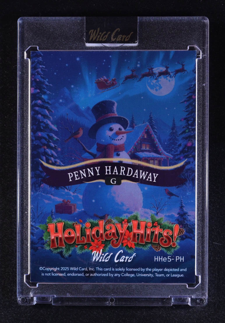 Penny Hardaway 2025 Wild Card Holiday Hits Christmas House Laser #PH #2/3 at PristineAuction.com Penny Hardaway 2025 Wild Card Holiday Hits Christmas House Laser #PH #2/3 at PristineAuction.com