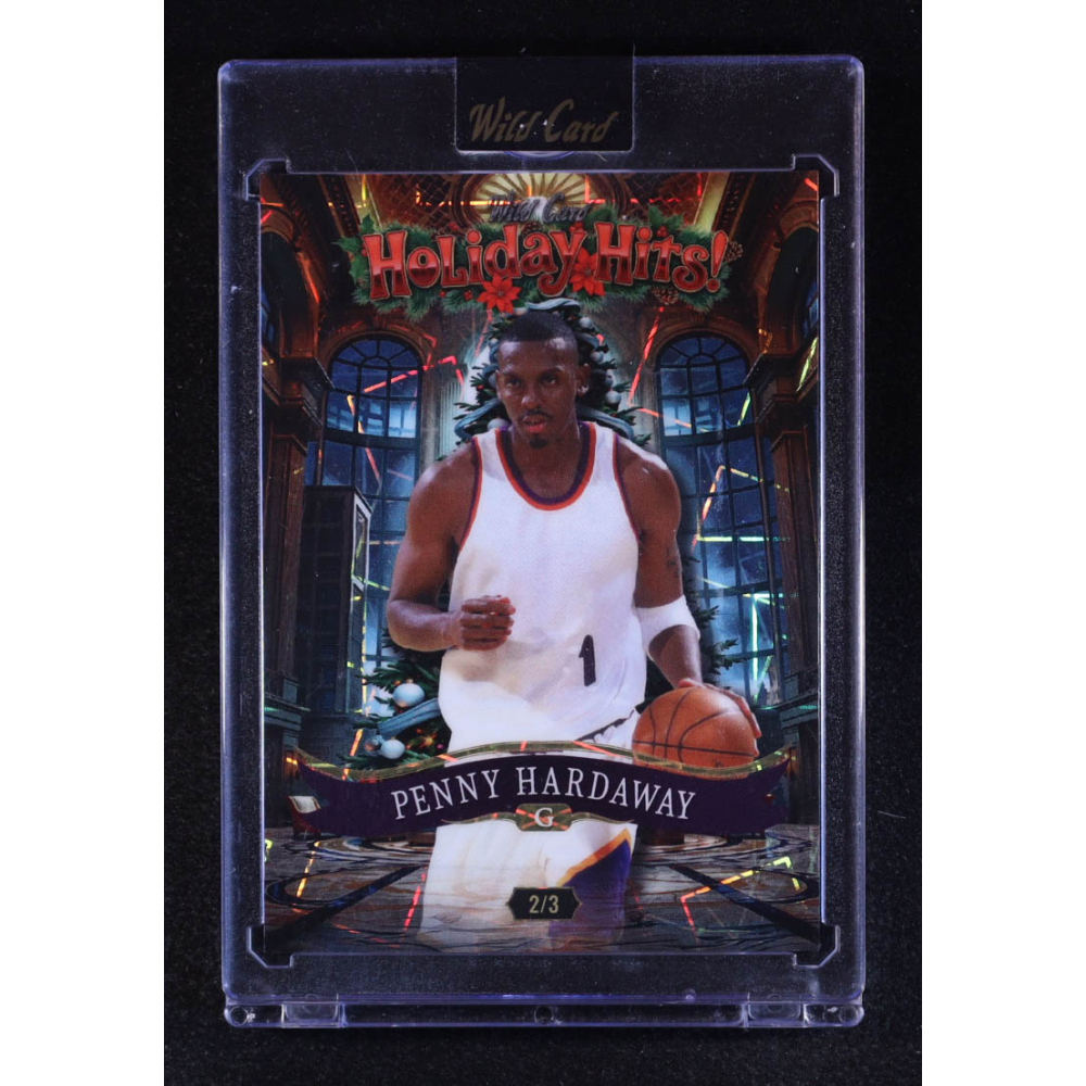 Penny Hardaway 2025 Wild Card Holiday Hits Christmas House Laser #PH #2/3 at PristineAuction.com