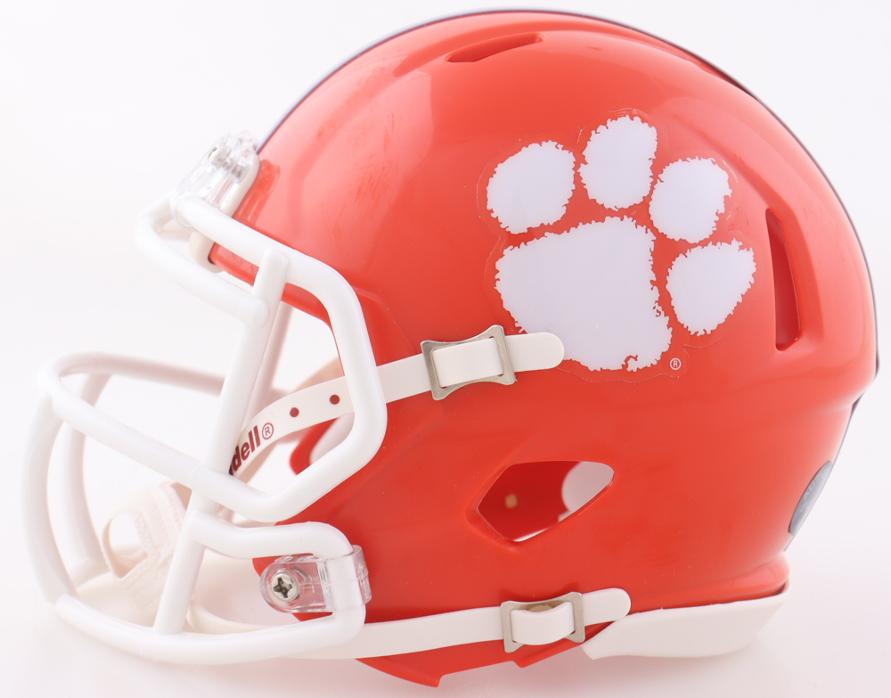 William Perry Signed Clemson Tigers Speed Mini Helmet (Authentic Ink) at PristineAuction.com William Perry Signed Clemson Tigers Speed Mini Helmet (Authentic Ink) at PristineAuction.com