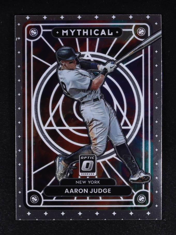Aaron Judge 2022 Donruss Optic Mythical #15 at PristineAuction.com Aaron Judge 2022 Donruss Optic Mythical #15 at PristineAuction.com