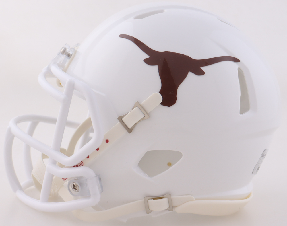 Ricky Williams Signed Texas Longhorns Speed Mini Helmet Inscribed "98 Heisman" (Wilder) at PristineAuction.com Ricky Williams Signed Texas Longhorns Speed Mini Helmet Inscribed "98 Heisman" (Wilder) at PristineAuction.com