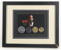 "John Wick: Chapter 4" Custom Framed Photo Display with (4) Continental Opening Night Only Coin Set at PristineAuction.com