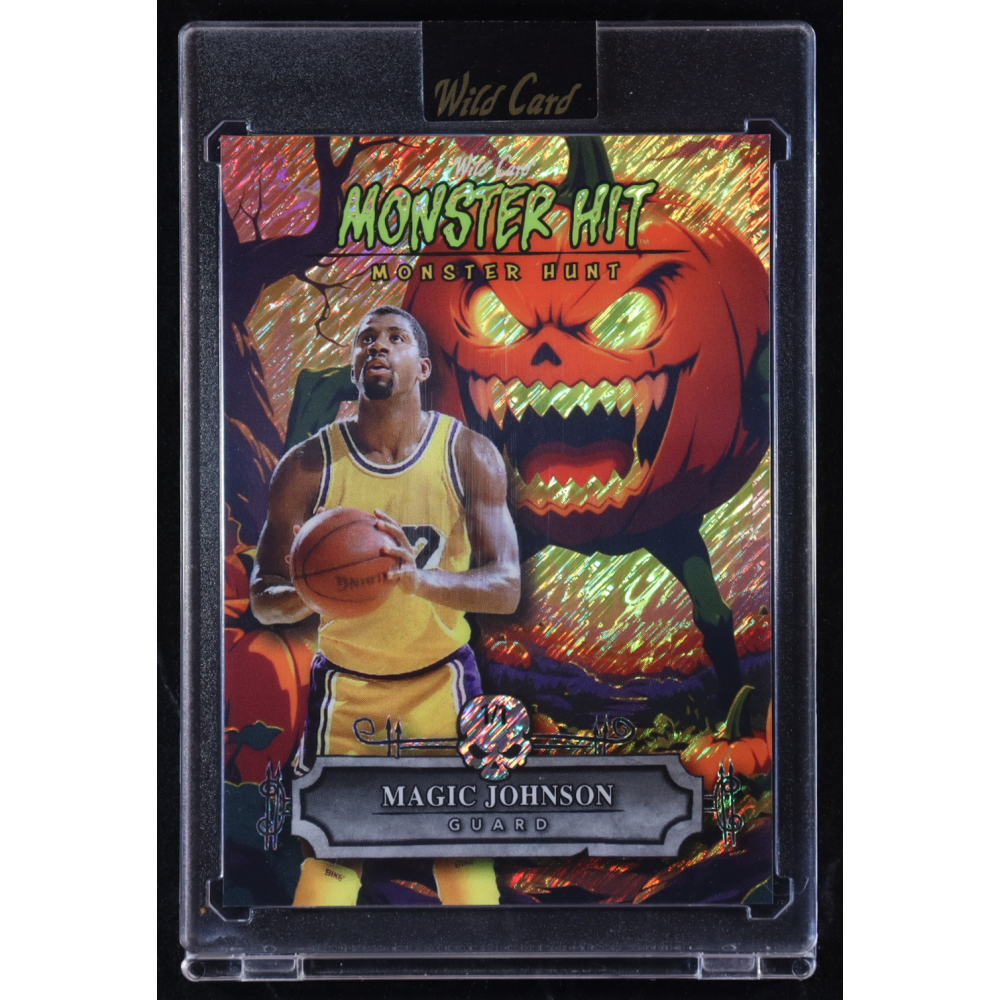 Magic Johnson 2025 Wild Card Monster Hit Monster Hunt #MHPP-MJ #1/1 at PristineAuction.com