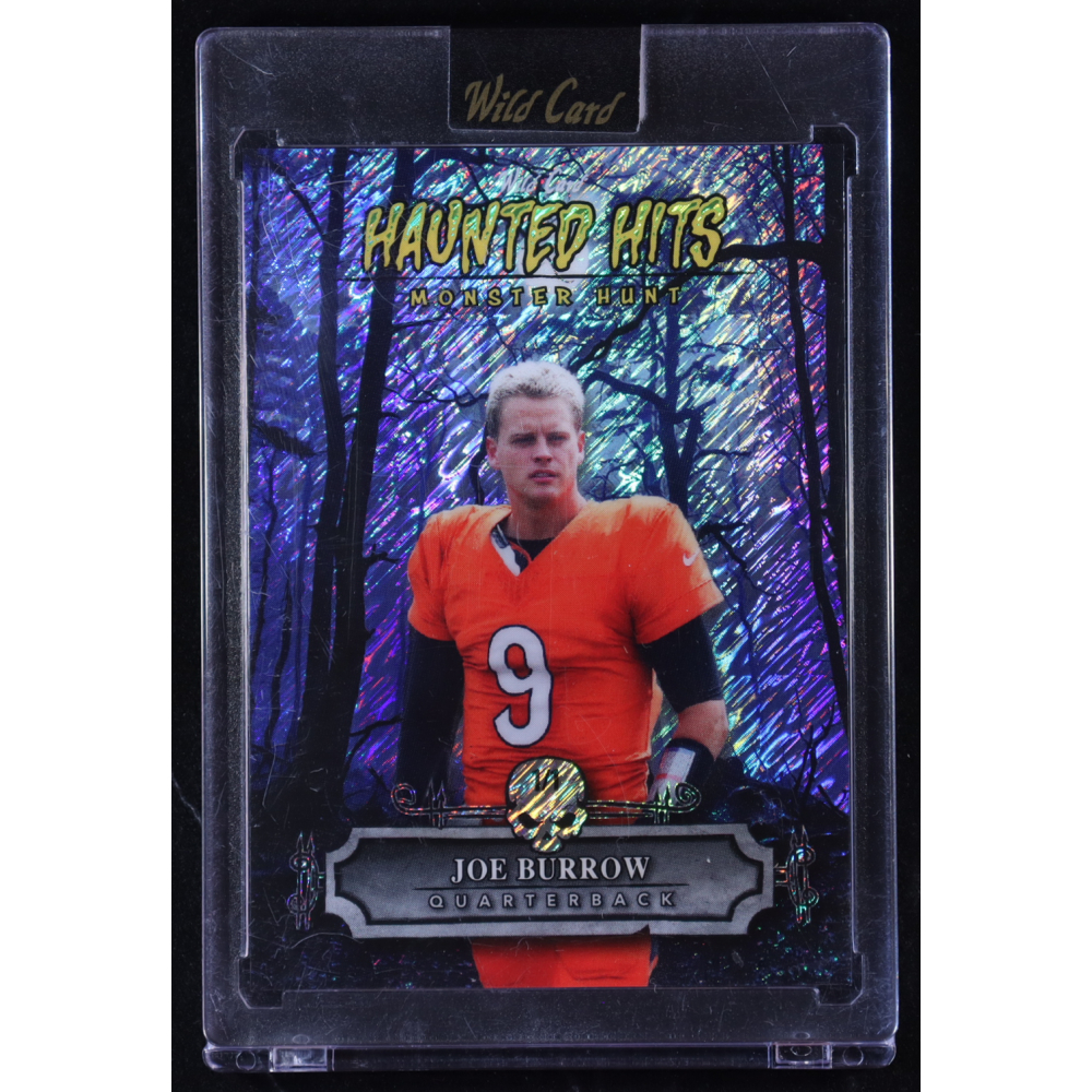 Joe Burrow 2025 Wild Card Haunted Hits Monster Hunt #HHW-JB #1/1 at PristineAuction.com