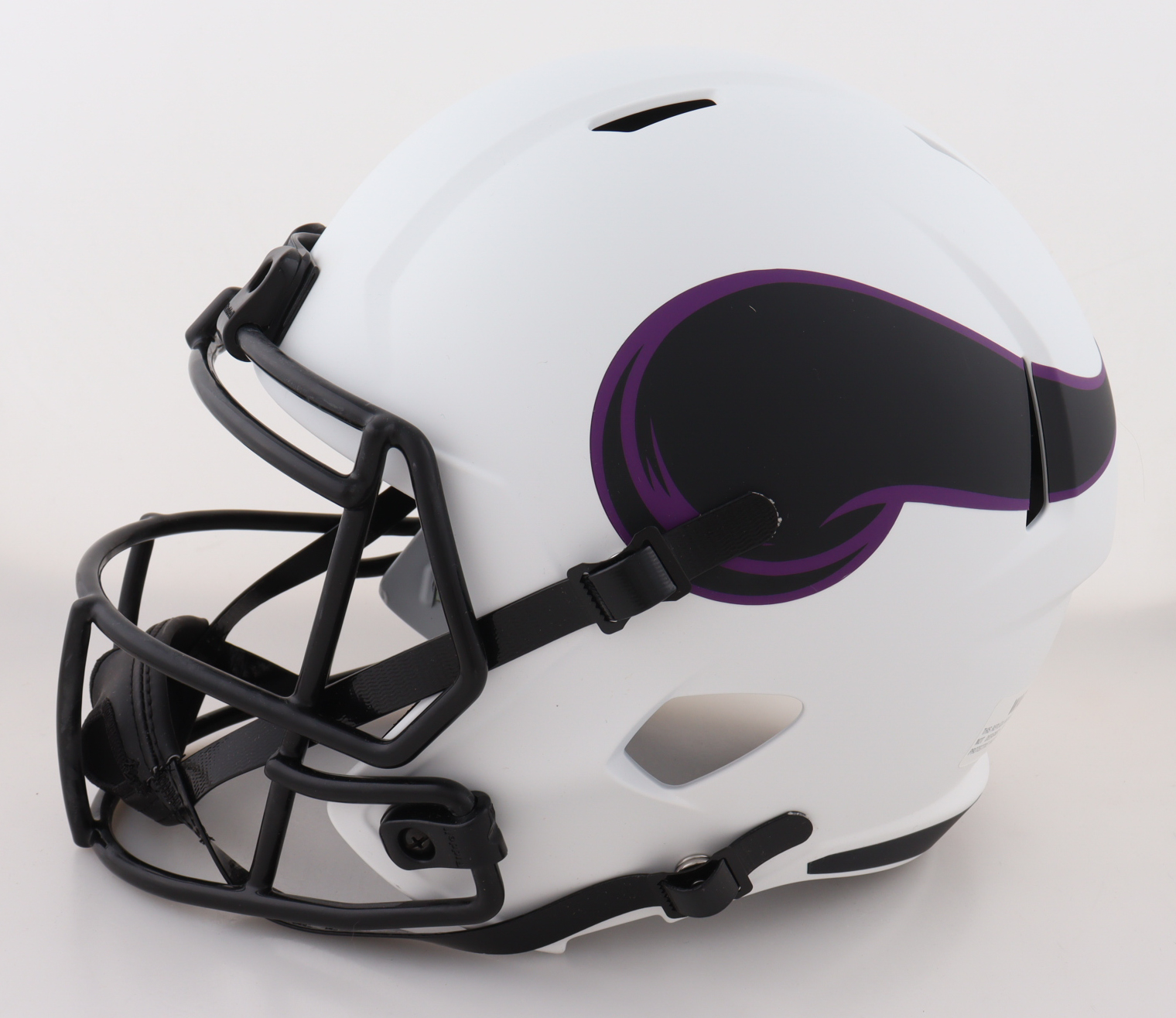Cris Carter Signed Vikings Full-Size Lunar Eclipse Alternate Speed Helmet Inscribed "All I Do Is Catch TD's" (Schwartz) at PristineAuction.com Cris Carter Signed Vikings Full-Size Lunar Eclipse Alternate Speed Helmet Inscribed "All I Do Is Catch TD's" (Schwartz) at PristineAuction.com