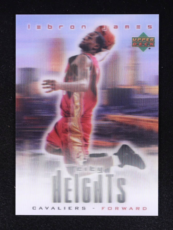 LeBron James 2003 Upper Deck City Heights LeBron James #NNO RC at PristineAuction.com LeBron James 2003 Upper Deck City Heights LeBron James #NNO RC at PristineAuction.com