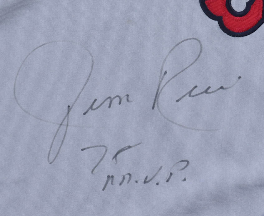 Jim Rice Signed Red Sox Majestic Authentic Jersey Inscribed "78 M.V.P." (JSA) at PristineAuction.com Jim Rice Signed Red Sox Majestic Authentic Jersey Inscribed "78 M.V.P." (JSA) at PristineAuction.com