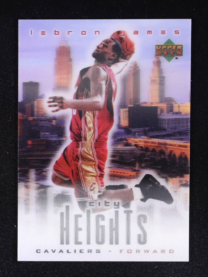 LeBron James 2003 Upper Deck City Heights LeBron James #NNO RC at PristineAuction.com LeBron James 2003 Upper Deck City Heights LeBron James #NNO RC at PristineAuction.com